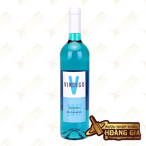 Vang Xanh Tây Ban Nha Vindigo Chardonnay Blue 