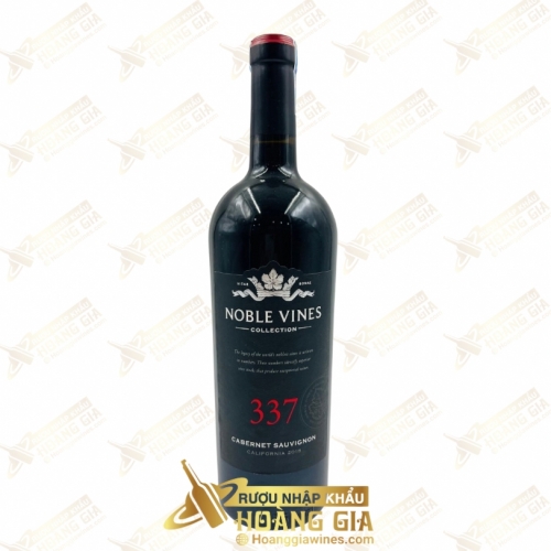 Vang Đỏ Mỹ 337 Noble Vines Nho Cabernet Sauvignon