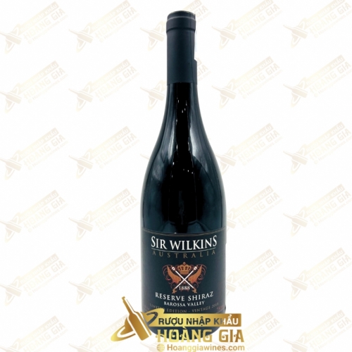 Vang Đỏ Úc Sir Wilkins Reserve Shiraz Limited Edition 