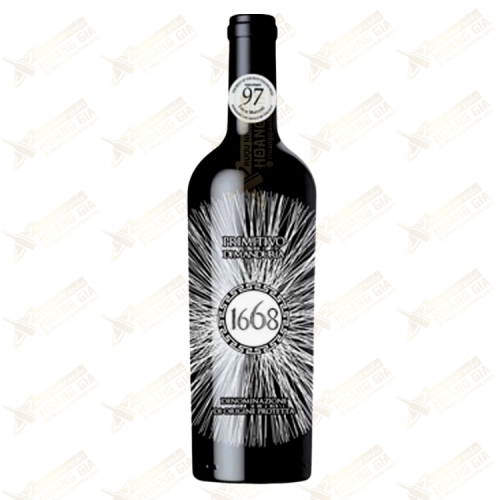 Vang Đỏ Ý 1668 Primitivo di Manduria DOP Riserva 