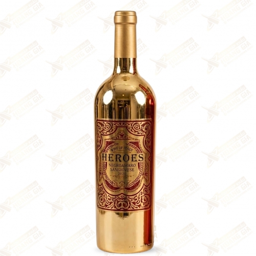Vang Đỏ Ý Heroes Gold Nho Negroamaro Sangiovese