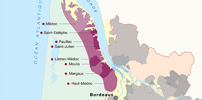  Khu Vực Làm Rượu Chính Ở Bordeaux